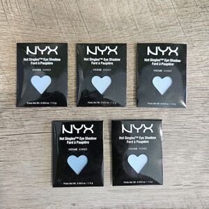 Lot of 5 NYX Hot Singles Eye Shadow Refills - HSS45 Kandi Blue NEW
